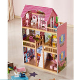 FIJN Red Roof Dollhouse - Kids Haven